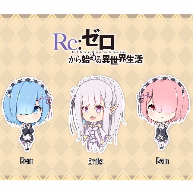 Re Zero Charms Hobbies Toys Memorabilia Collectibles Fan Merchandise On Carousell