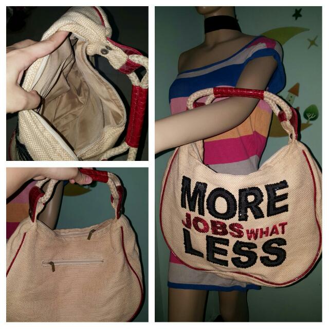 Longchamp le pliage hobo nylon, Fesyen Wanita, Tas & Dompet di Carousell