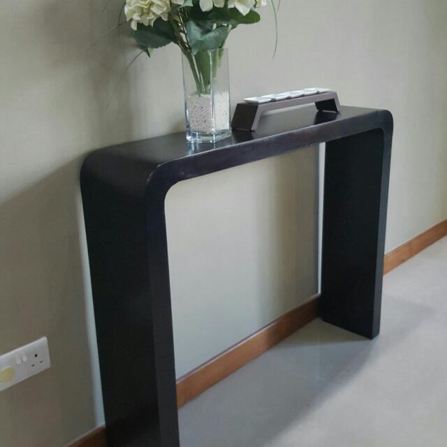 Teak Wood side/wall Table, Furniture & Home Living, Furniture, Tables