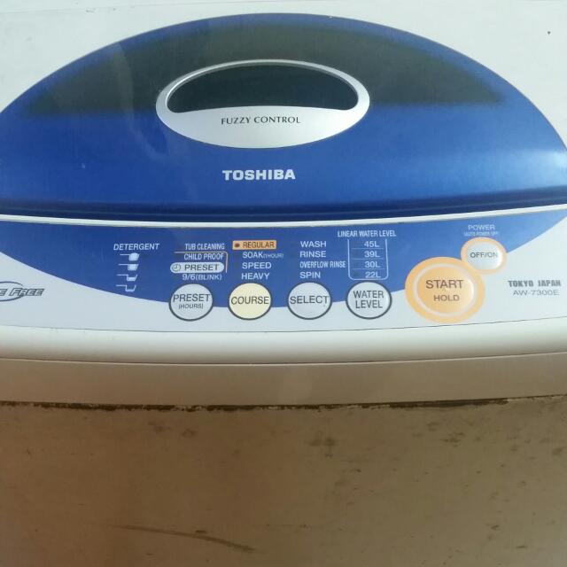 Toshiba Washing Machine, TV & Home Appliances, Washing Machines and