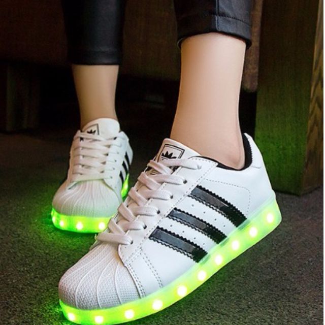 superstar adidas led shoes