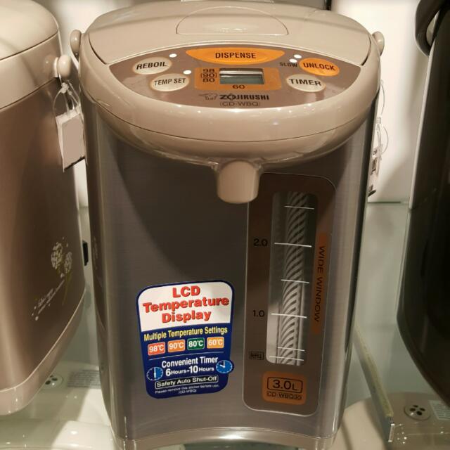 Zojirushi Hot water dispenser 3L, TV & Home Appliances, Kitchen Appliances,  Kettles & Airpots on Carousell