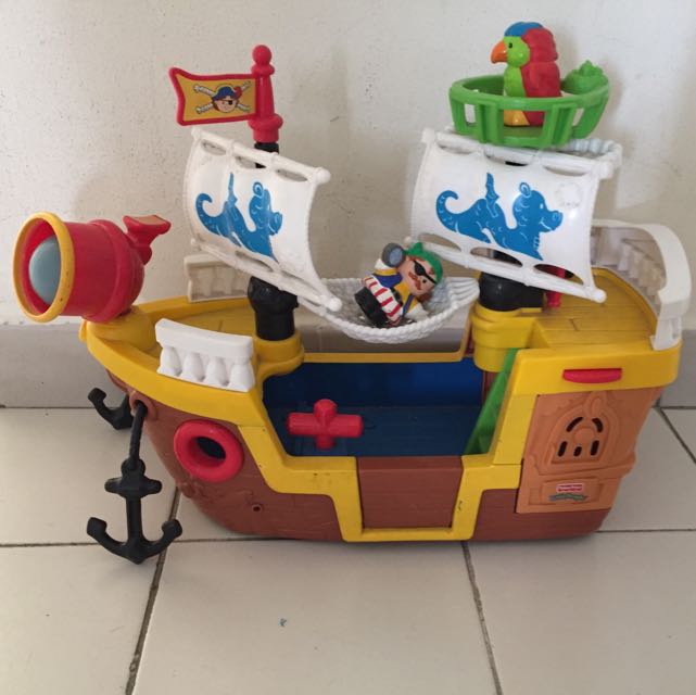 pirate ship toy fisher price
