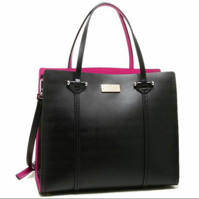 Kate Spade Arbour Hill Small Elodie Black pink