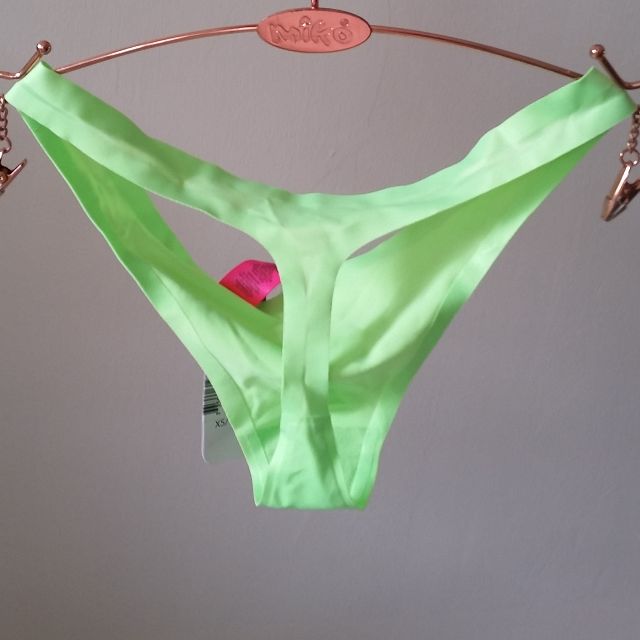 La Senza Luminious Lime Green Thong Panty, Women's Fashion, New