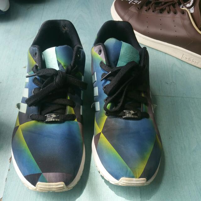 Us 11 Adidas Zx Flux Men s Fashion Footwear Sneakers on Carousell