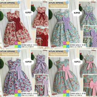 Long dress anak usia 2-9th (REAL PICTURE !!!)