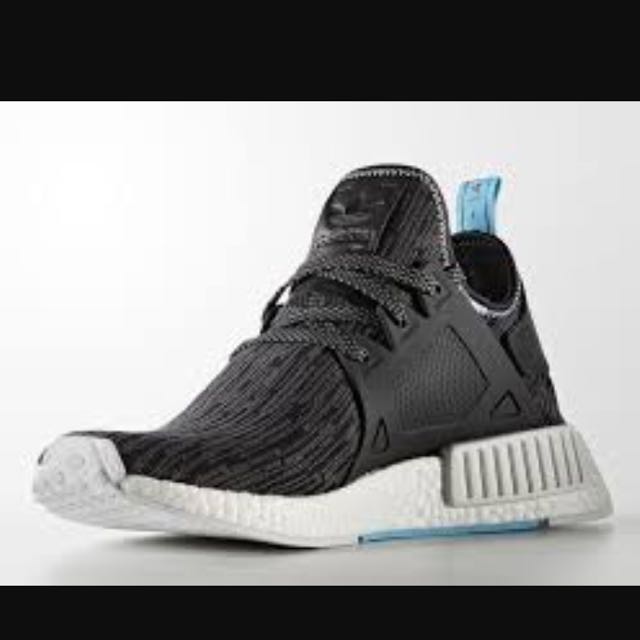 Nmd blue glitch top