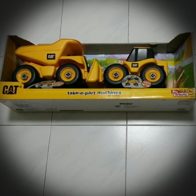 cat take apart machines