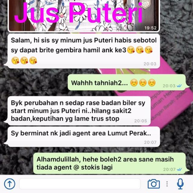 Jus Puteri (Category: Others) located in Gombak. Submitted by adierarafi (Listing ID 71754736, Image 2). Description: .