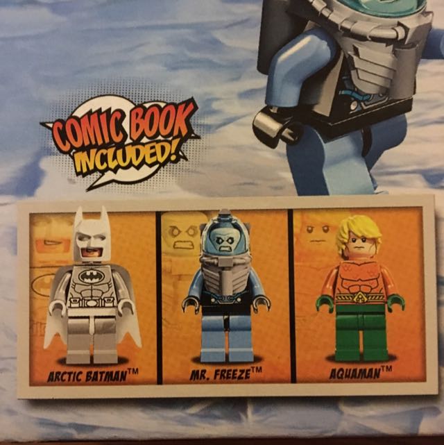 Lego Arctic Batman and Aquaman Vs Mr Freeze Set Hobbies Toys Toys Games on Carousell