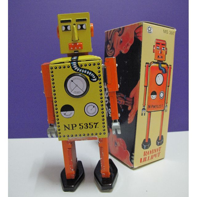 Vintage　ROBOT,　Memorabilia,　on　Collectibles　Hobbies　LILLIPUT　Collectibles　Toys,　Carousell