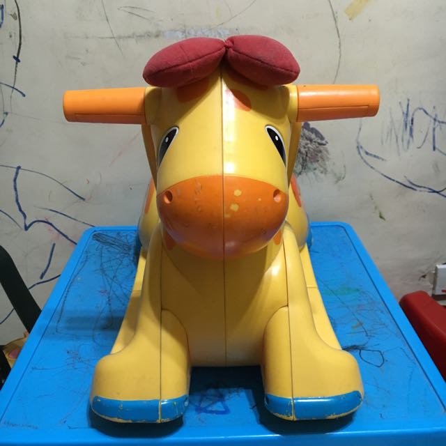 playskool giraffe rocker