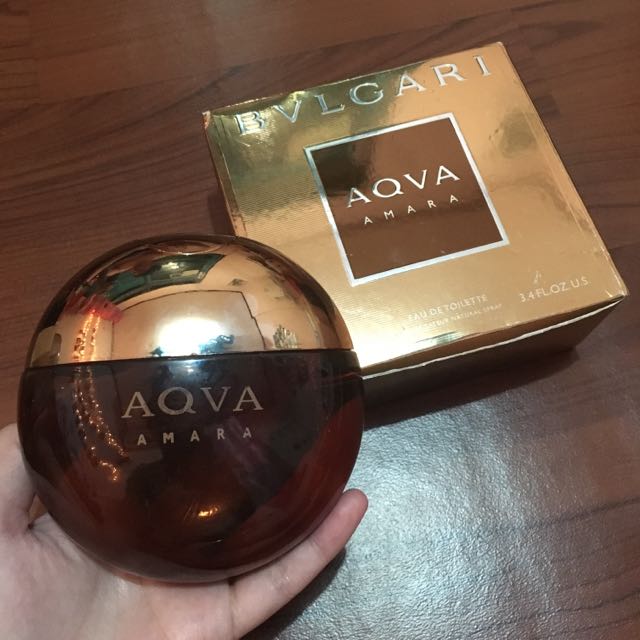 Harga parfum bvlgari aqva amara hot sale