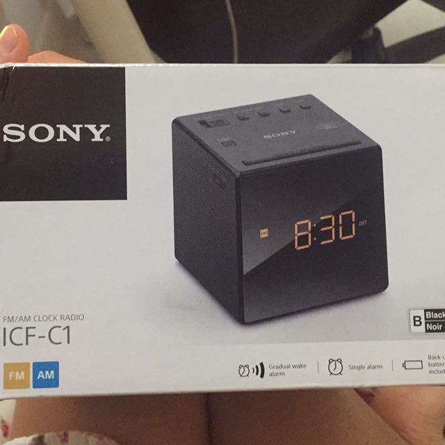 SONY CLOCK, Furniture & Home Living, Home Decor, Clocks on Carousell