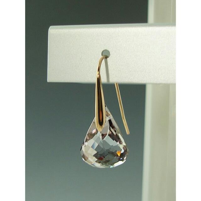 Swarovski lunar new arrivals blush earrings