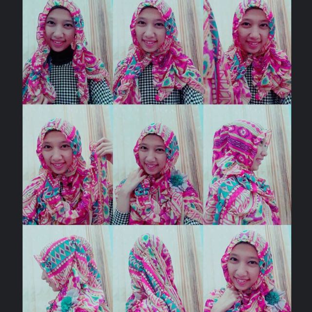 Tutorial Hijab Pashmina Licin Model Hijab Populer