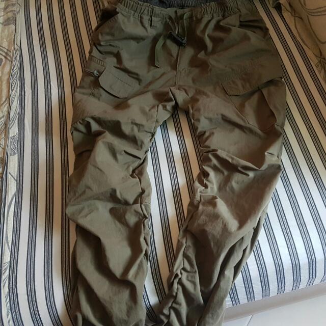 white mountaineering cargo pants