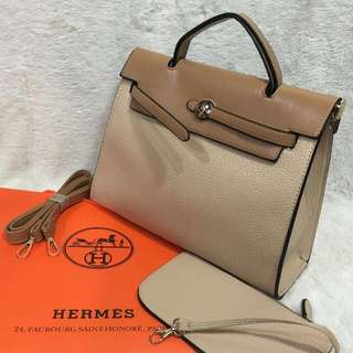 Hermes Cabasellier 31 Noir, Luxury, Bags & Wallets on Carousell