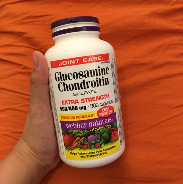 🇨🇦加拿大直送 300粒裝，'維柏健webber naturals® 健骨至尊 葡萄糖胺軟骨素 500/400(特強配方