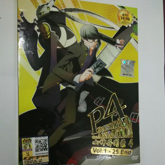 (Reduce) Anime DVD Persona 4 The Animation Vol 1-25 End, Hobbies & Toys ...