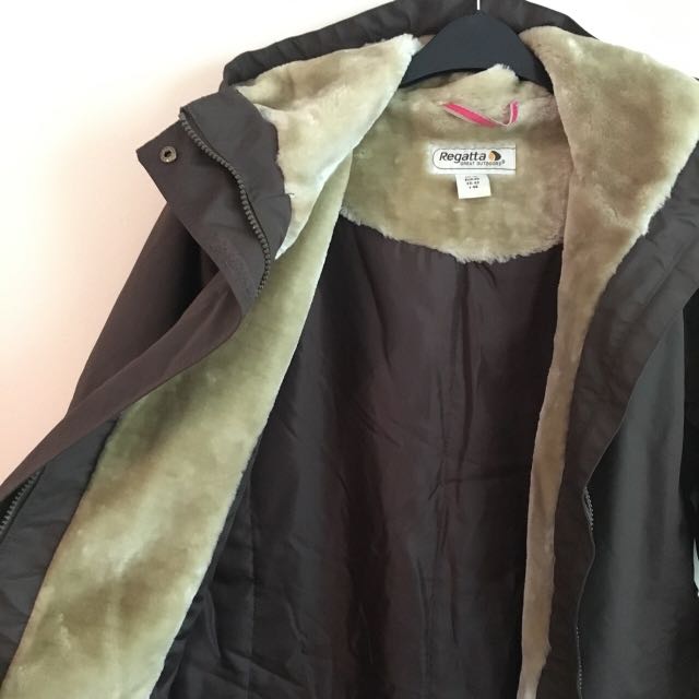 Brown Regatta Isotex 5000 Ladies Winter Coat Size 14 On Carousell