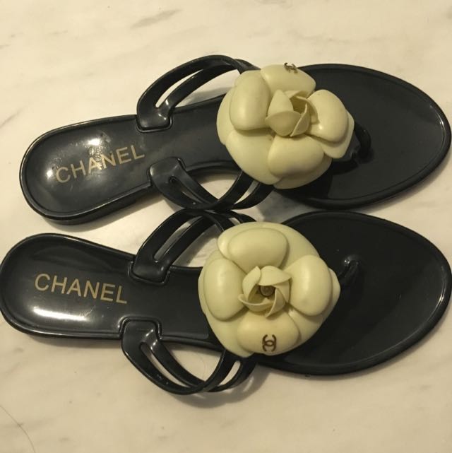 Chanel inspired slippers outlet