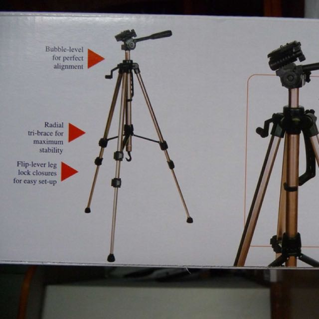 Deluxe Lightweight Video/Photo Tripod SL1200, Photography, Photography