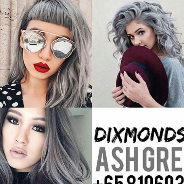 Dixmondsg Ash Grey Hair Dye