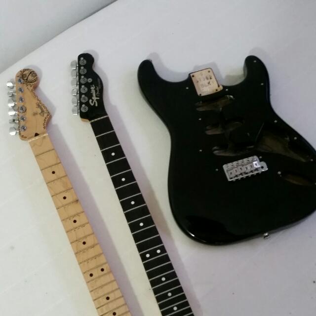 Fender neck on squier body sale
