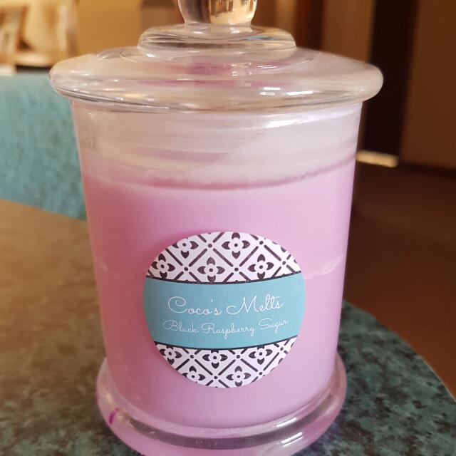 Home Made Medium Sized Candles Home Furniture Home Decor On