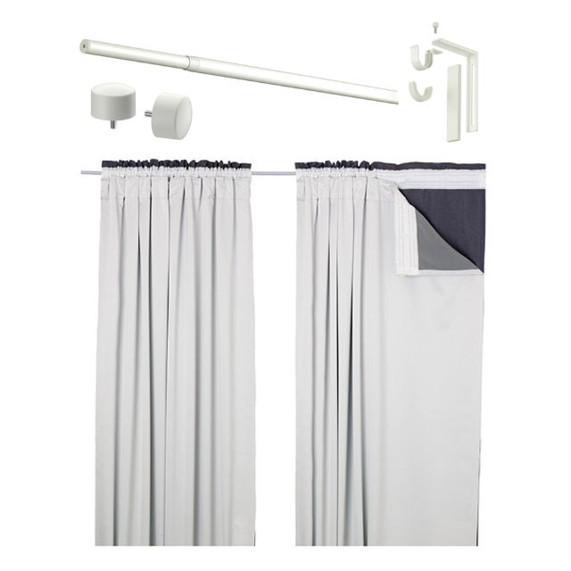 Ikea Curtain Rods Set U P 63 5 Furniture On Carou