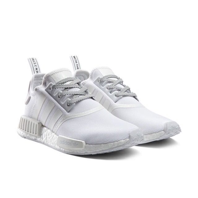 NMD r1 reflective white Men s Fashion Footwear Sneakers on
