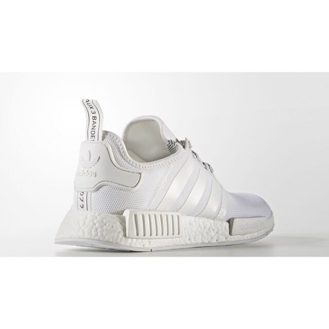 NMD r1 reflective white Men s Fashion Footwear Sneakers on Carousell