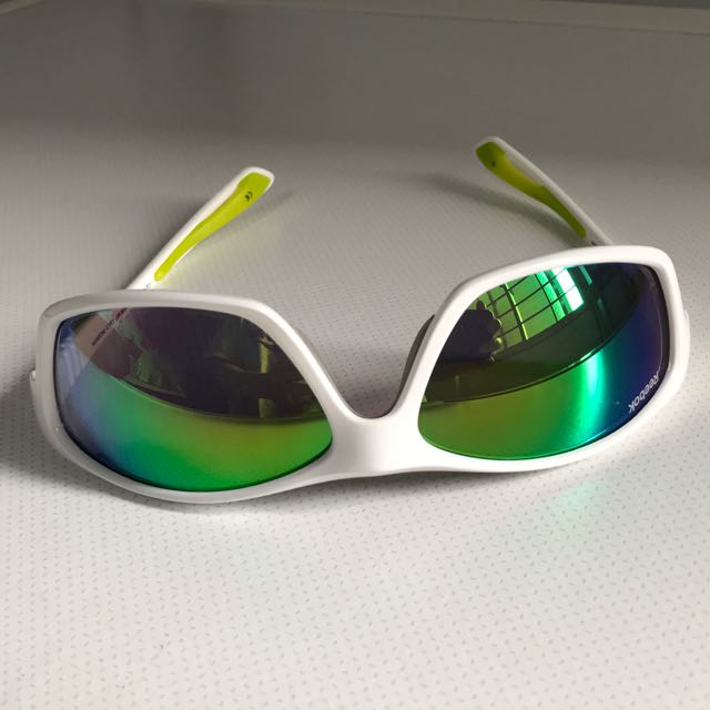 Reebok Zigtech 3.0 UV Sunglasses White, Everything Else on Carousell