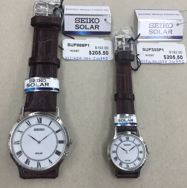 seiko automatic couple watch