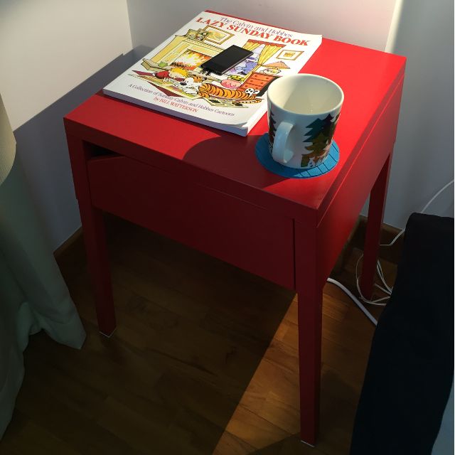 Trendy Ikea bedside table, Furniture & Home Living, Furniture, Tables