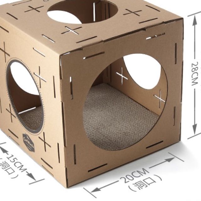 Stackable Cat Tree Unique DIY Stackable Cat Condo Scratch Tree Nest Box, Pet Supplies ...