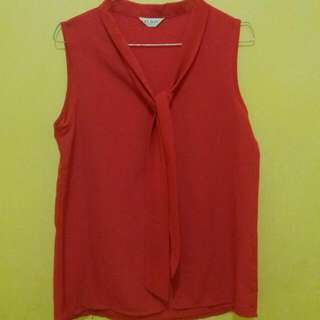 Red With Ribbon Top