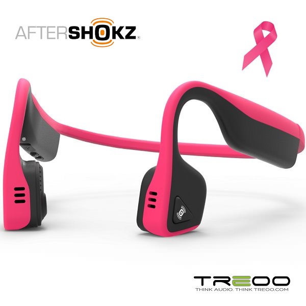 Discontinued AfterShokz Trekz Titanium Pink Wireless Bone