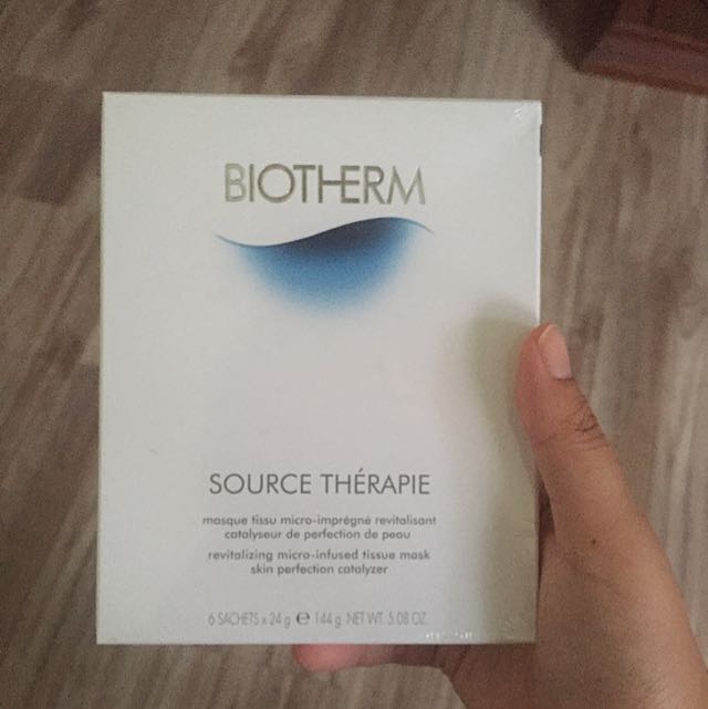 Biotherm Source Therapie Mask, Health u0026 Nutrition, Health