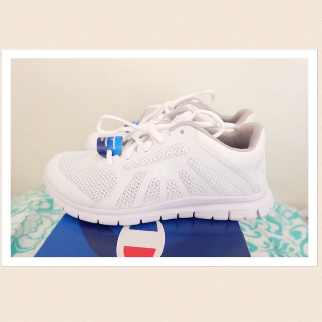 White Gusto Running Shoes From Payless 