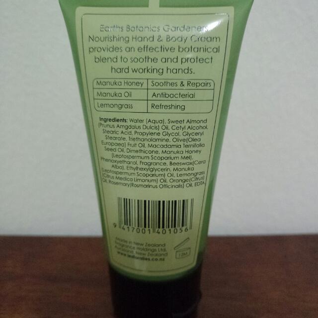 Earths Botanics Hand & Body Cream, Beauty & Personal Care, Bath & Body