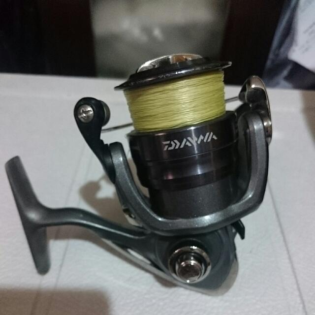 Fishing Reel (Daiwa Crossfire 3000), Sports Equipment, Fishing on Carousell