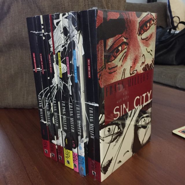 Frank Miller S Complete Sin City Library Books Stationery Comics Manga On Carousell Frank Miller S Complete Sin City Library Books Stationery Comics Manga On Carousell