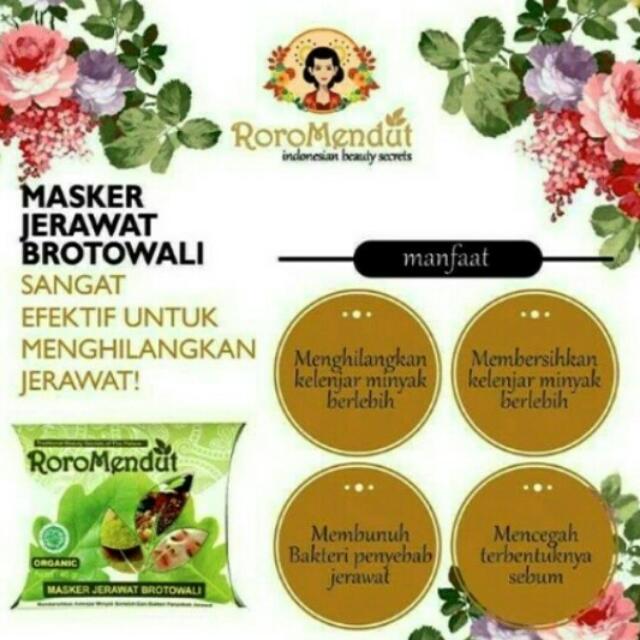 Free Kuas Roro Mendut Masker Brotowali Olshop Fashion Olshop Produk Kecantikan Di Carousell