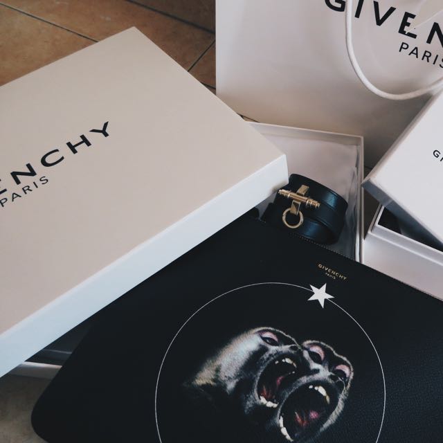 Givenchy Monkey Brothers Clutch Luxury Bags Wallets on Carousell