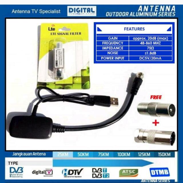 MYTV SIGNAL AMP DAN FILTER BOOSTER, Electronics, TVs & Entertainment  Systems on Carousell