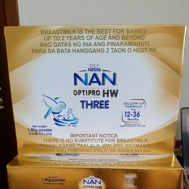nan hw lactose free