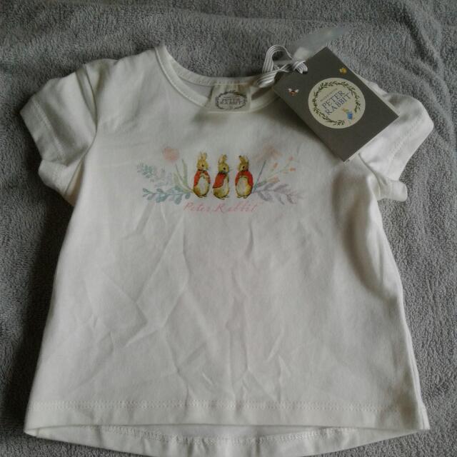 Peter Rabbit Top Babies Kids Baby Apparel On Carousell
